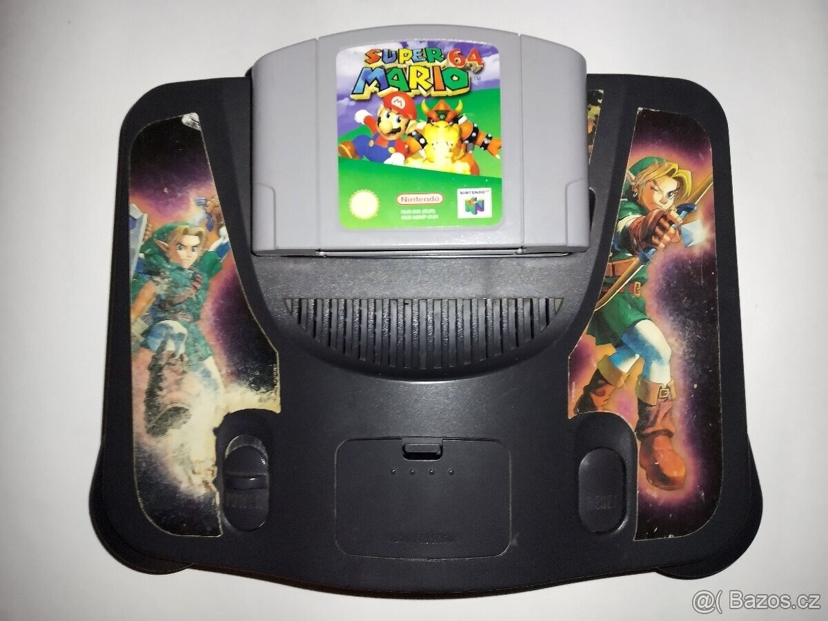 Nintendo 64 + SUPER MARIO 64 —RARITKA–