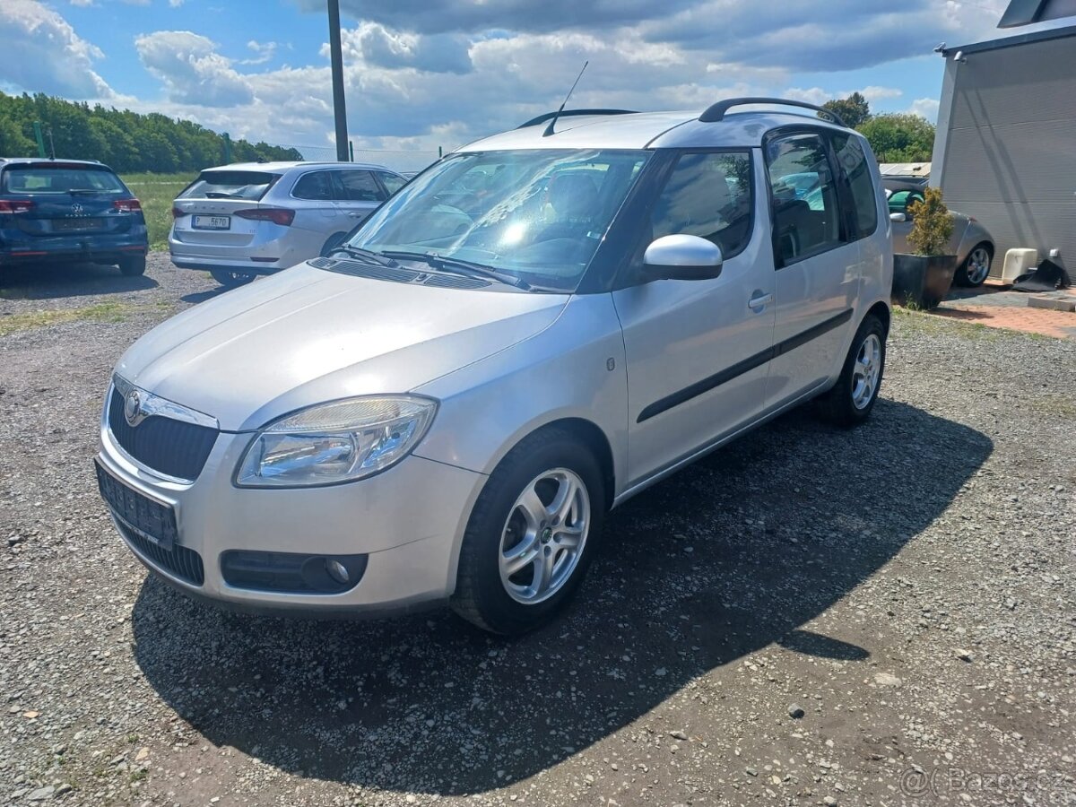 Škoda Roomster, 1.9 TDI, tažné, ALU