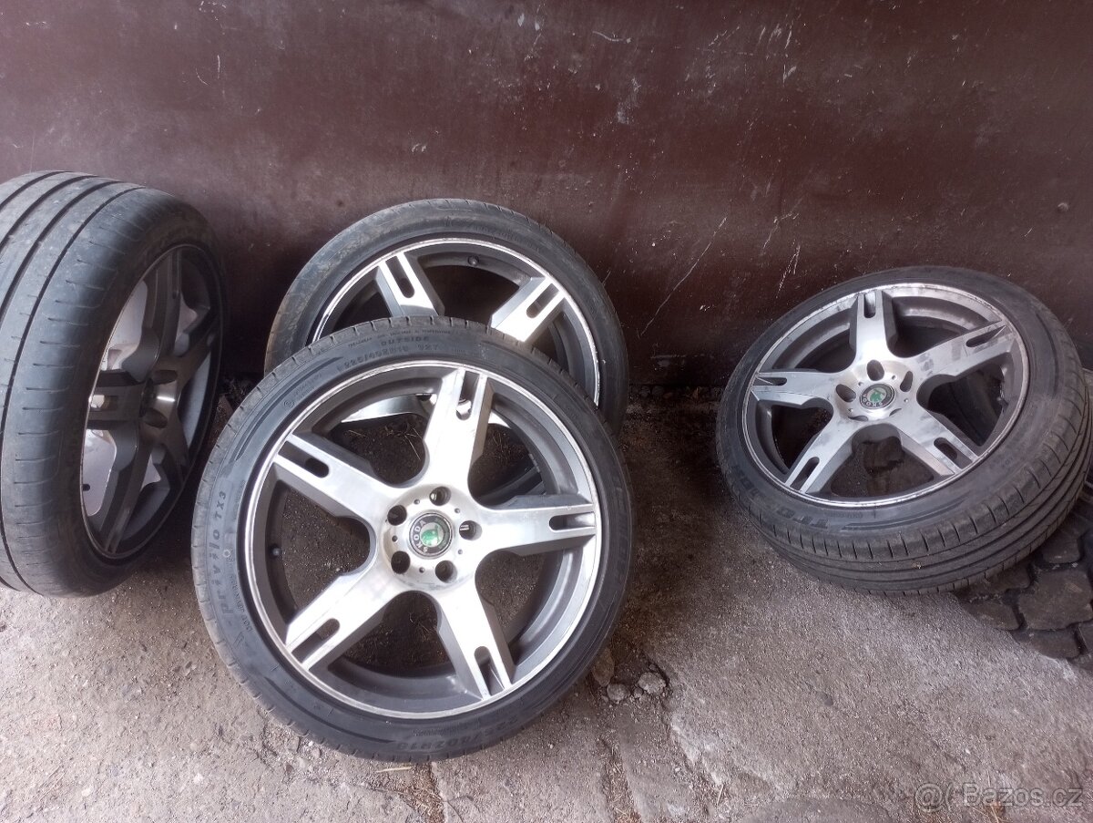 ALU kola 5x112 letní