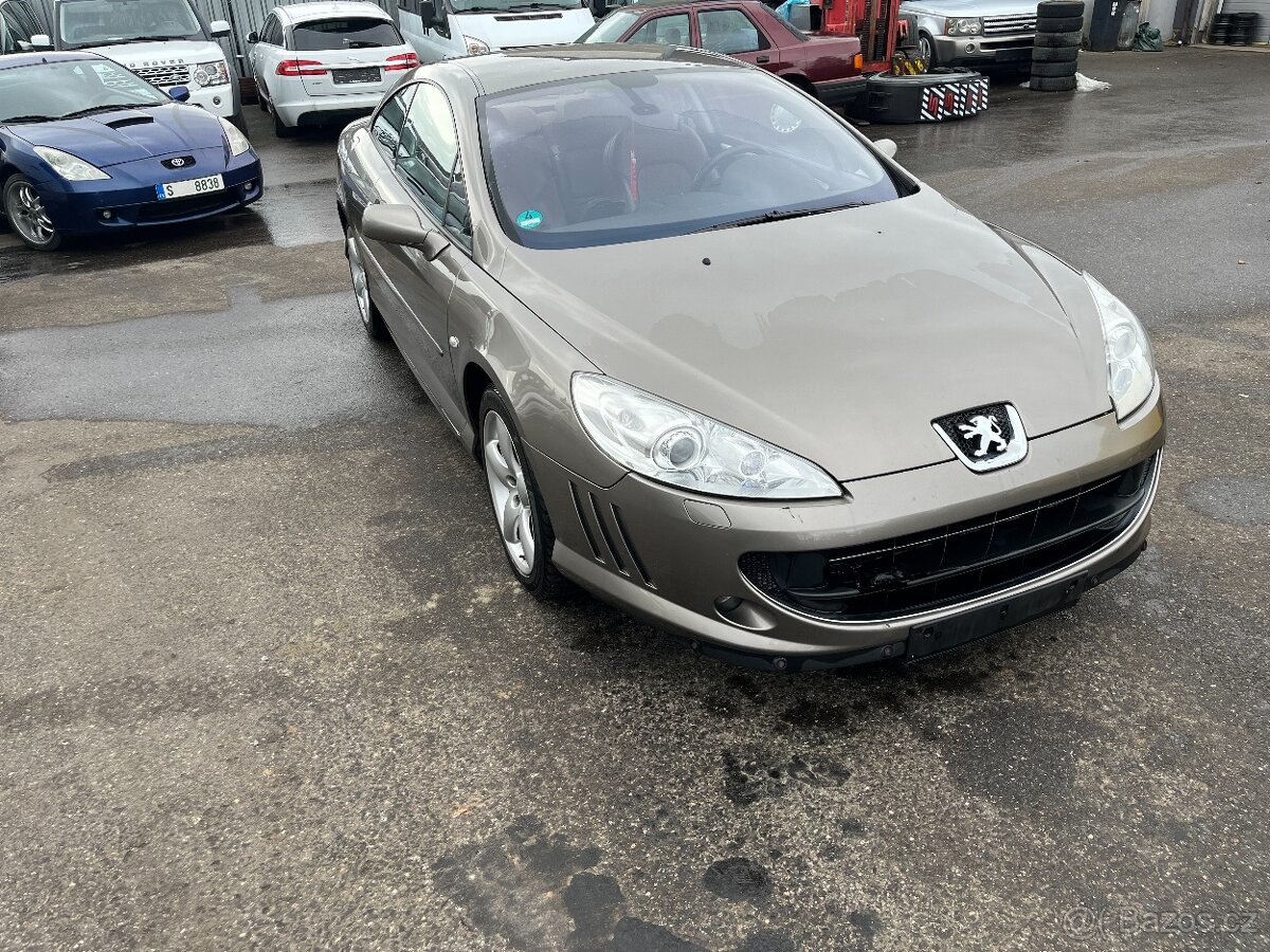 Peugeot 407 Coupe 2.7Hdi automat KŮŽE
