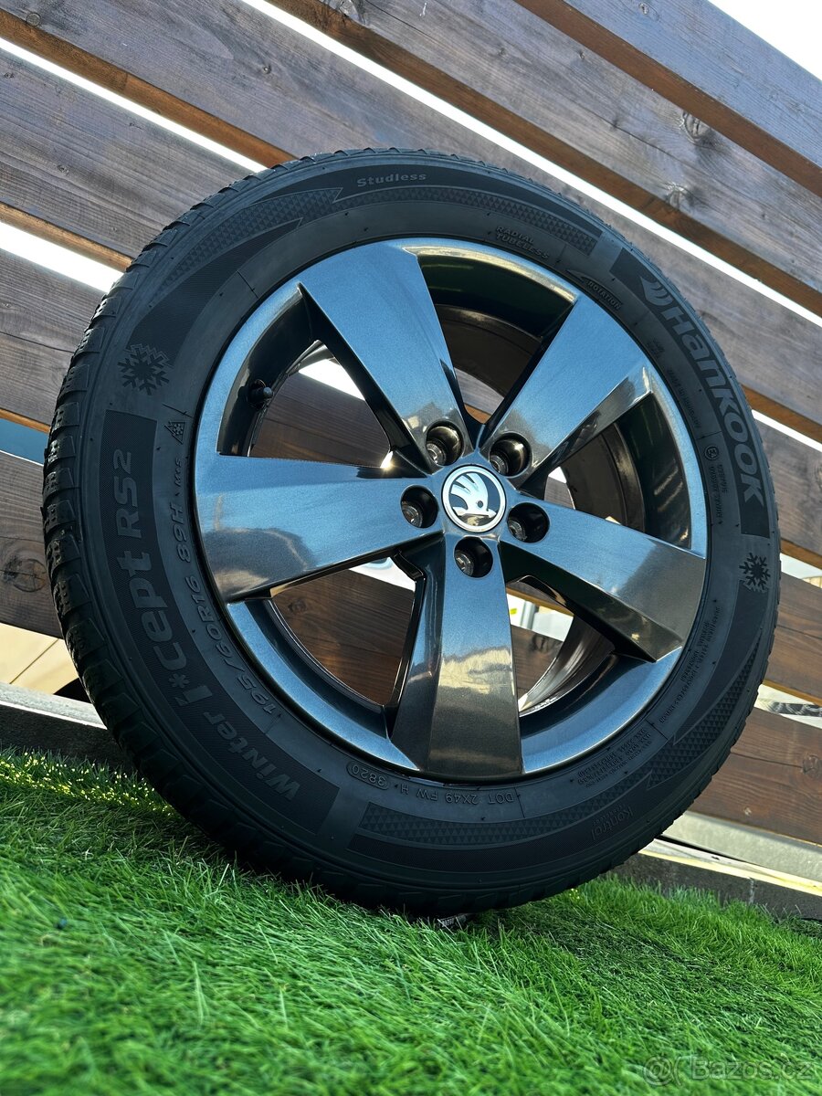 Alu kola 5x100 r16 s pneu (cerfab)