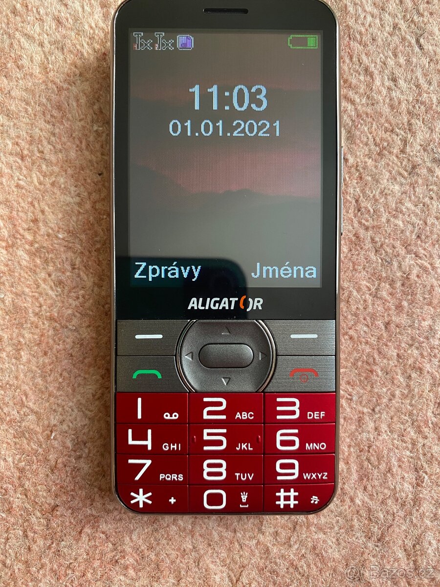telefon pro seniory Aligator