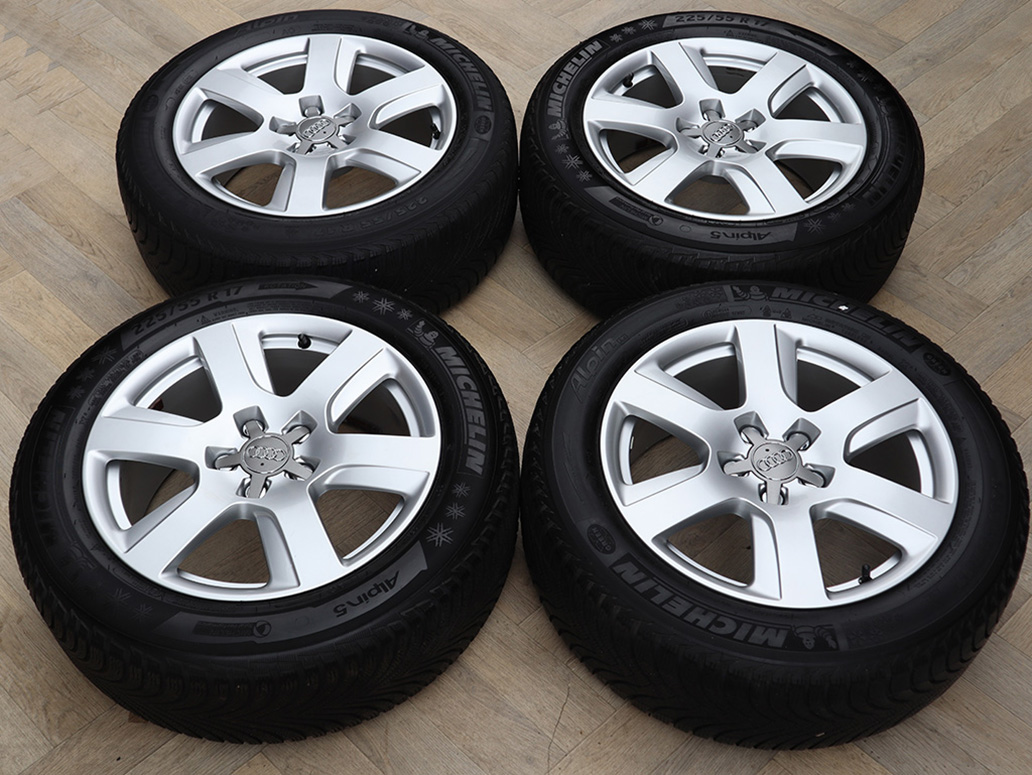 17" 5x112 ALU KOLA AUDI A6 C7 4G – ZIMNÍ - MICHELIN