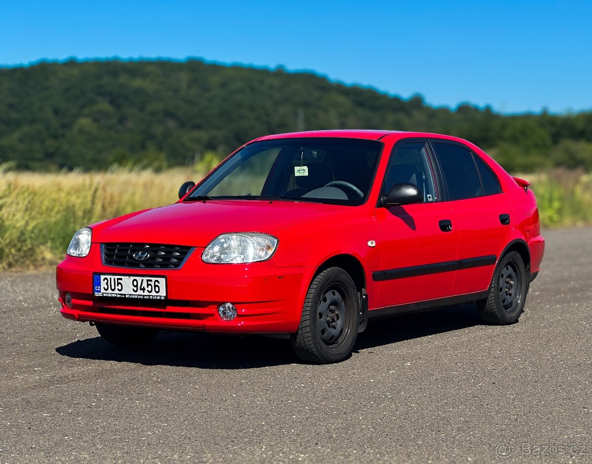 Hyundai Accent 1.3i 63 kW | 2006 | Pouze 84 000 km | 1. maji