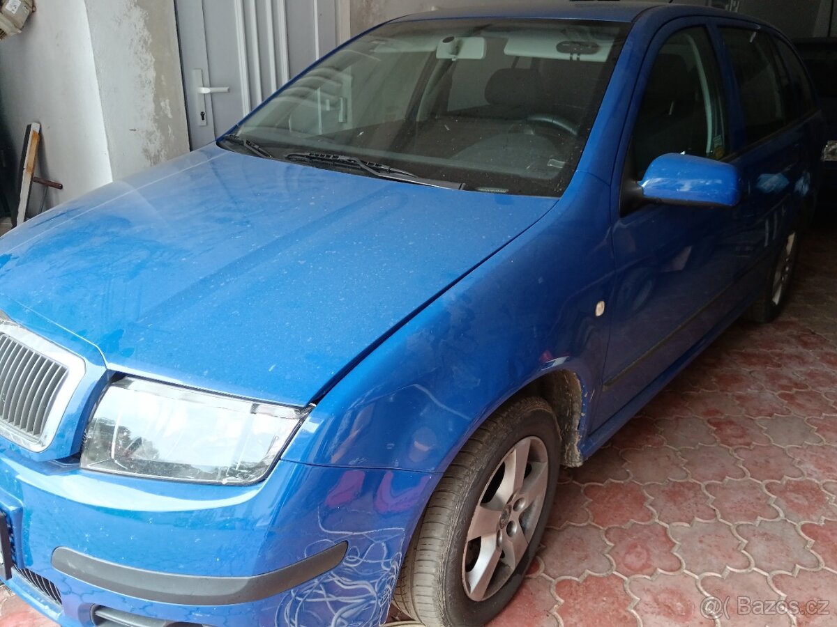 POPTÁVÁM ŠKODA FABIA COMBI 1,9 TDI
