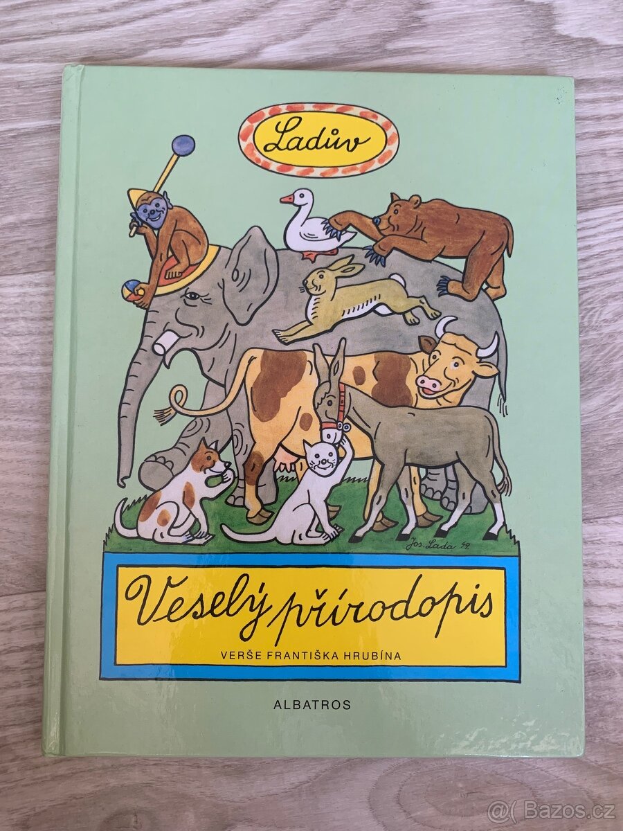 Ladův Veselý přírodopis - František Hrubín