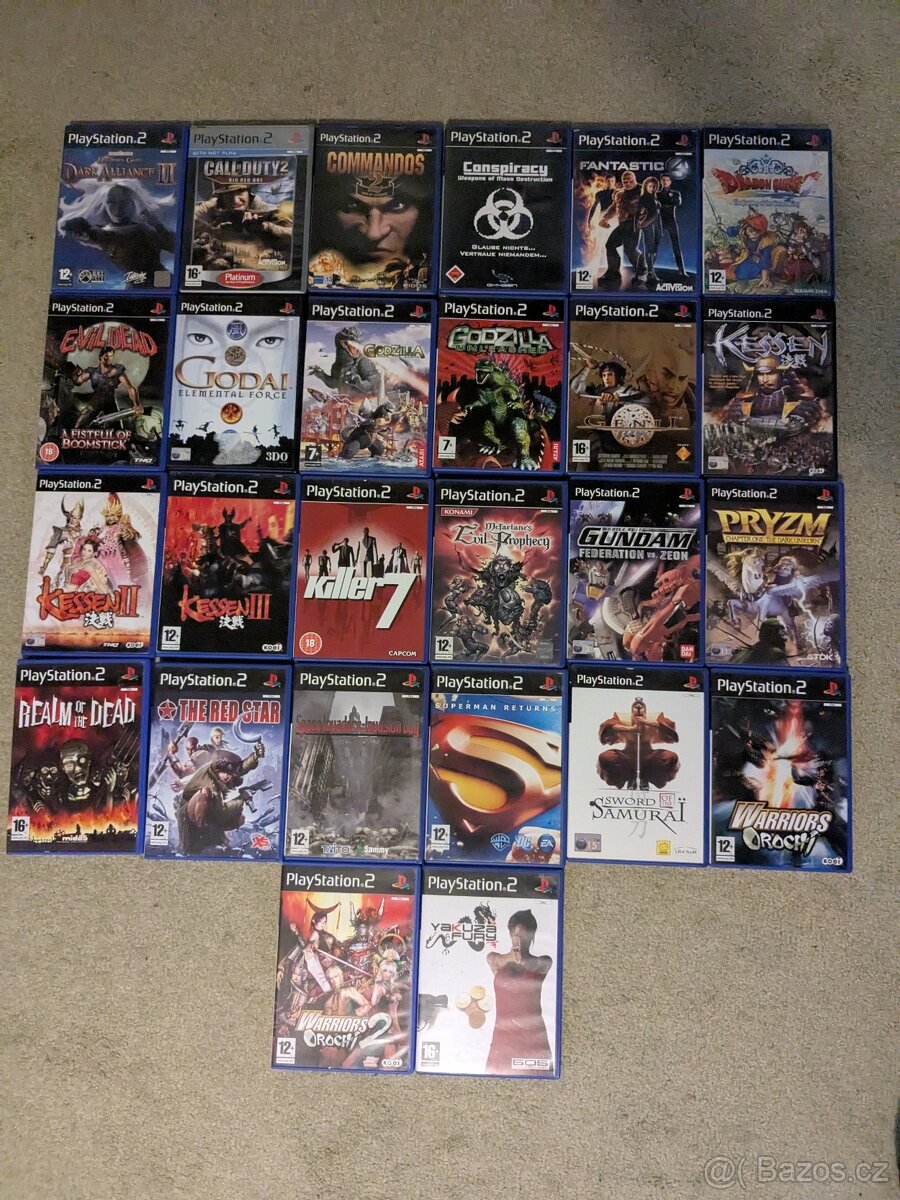 Hry Adventury, Akční, RPG PS2 Playstation 2