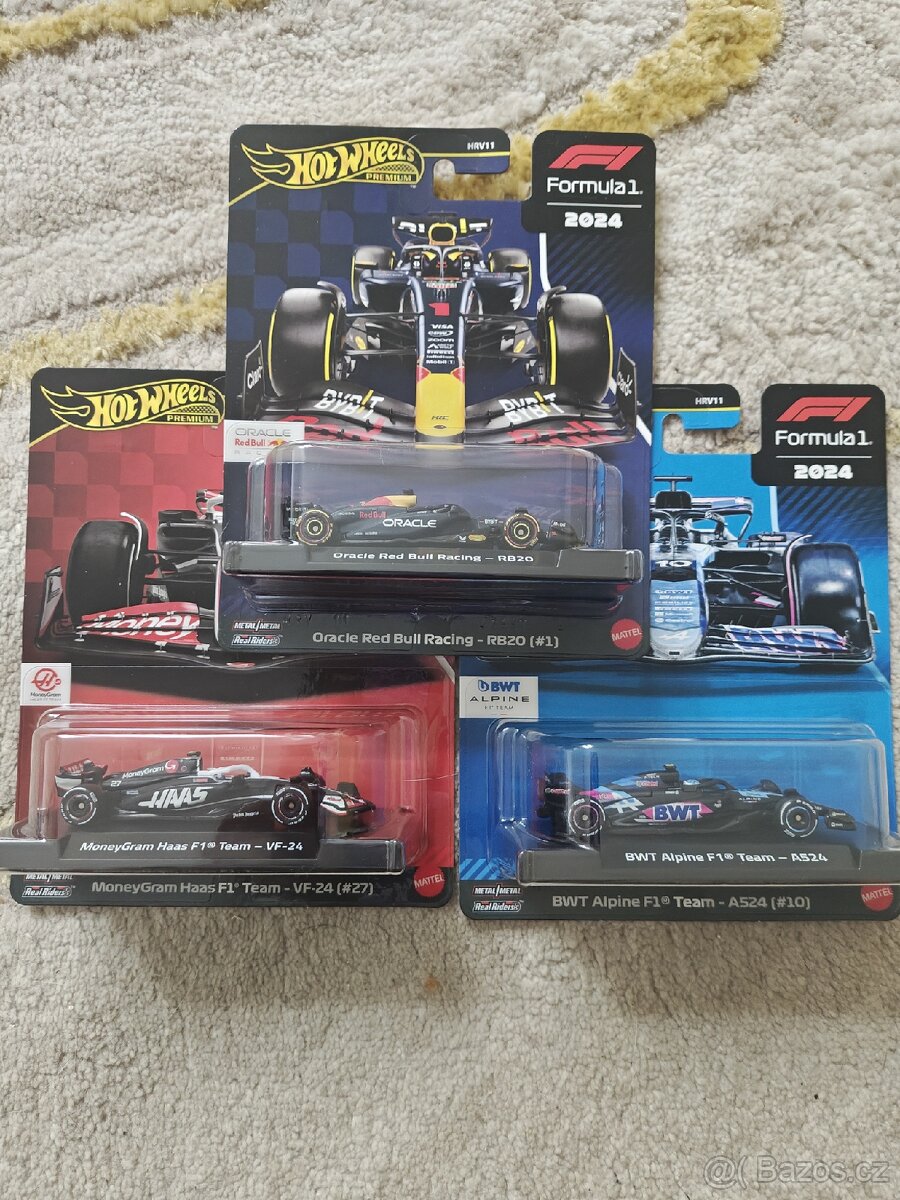 Formula 1 Hot Wheels premium set