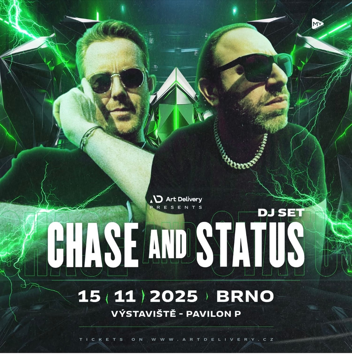 Chase and Status 2x vstupenka