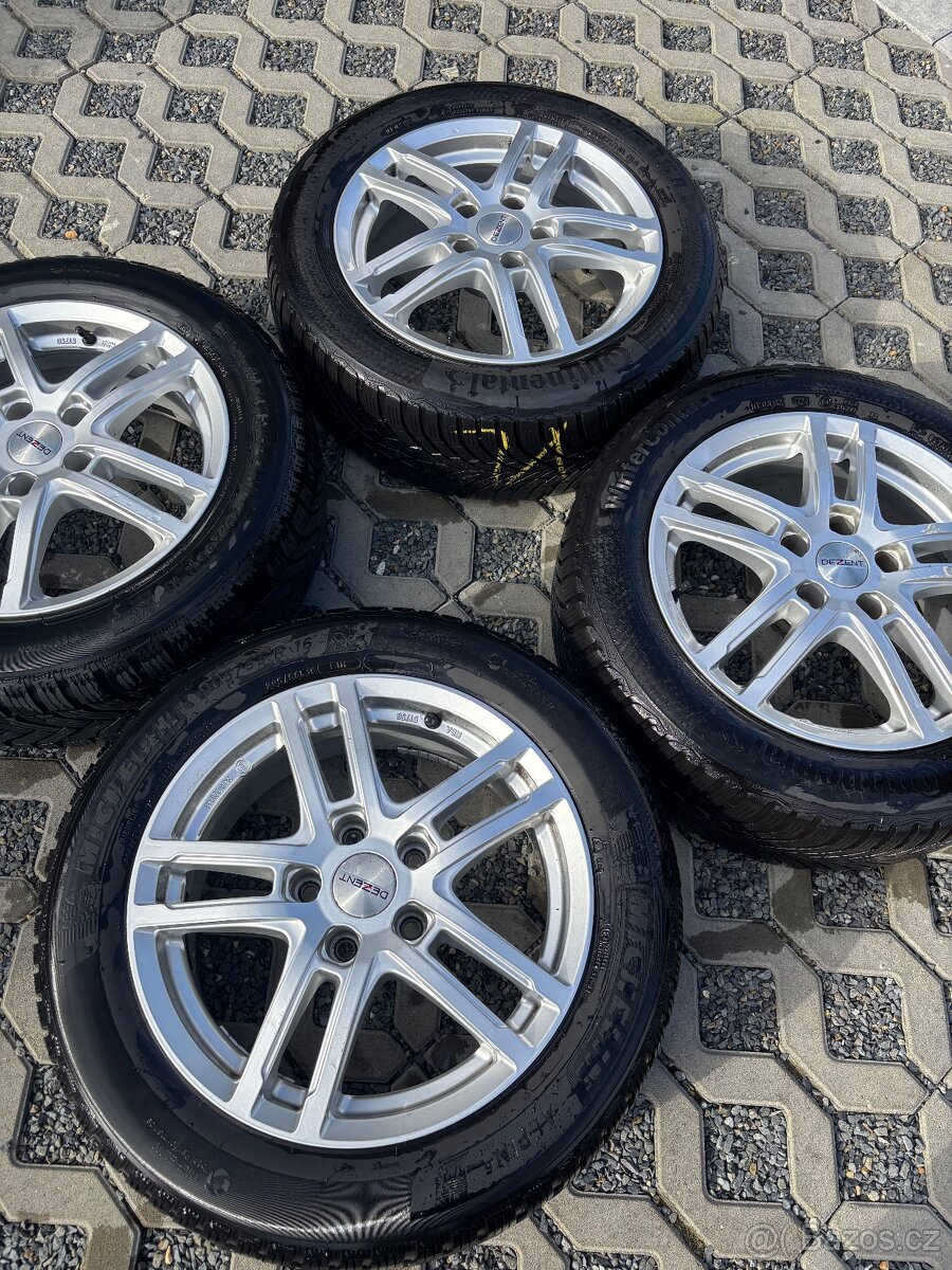 Zimní pneumatiky Continental na octavia