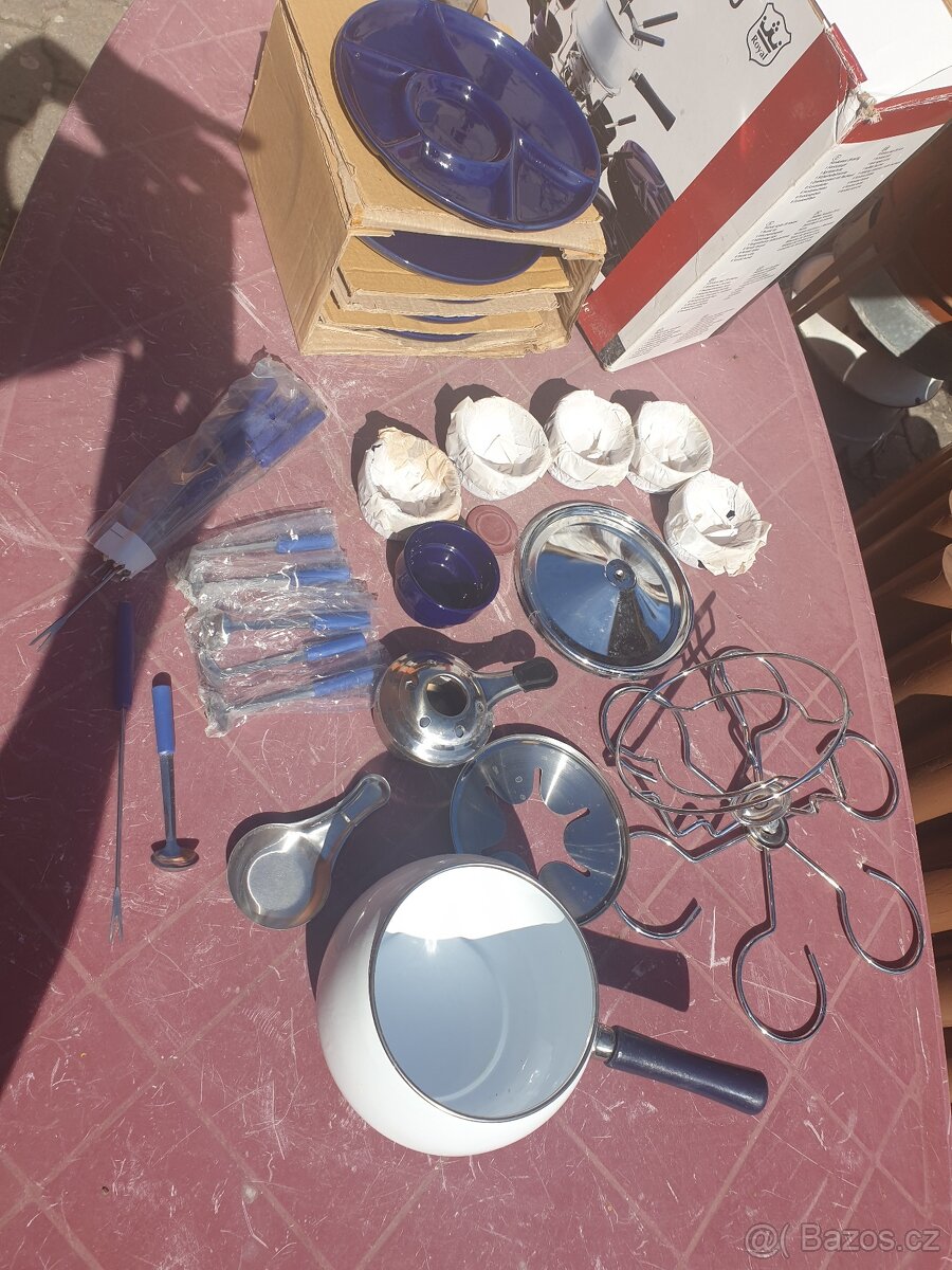 Sada na fondue pro 6 osob- 24 dílná