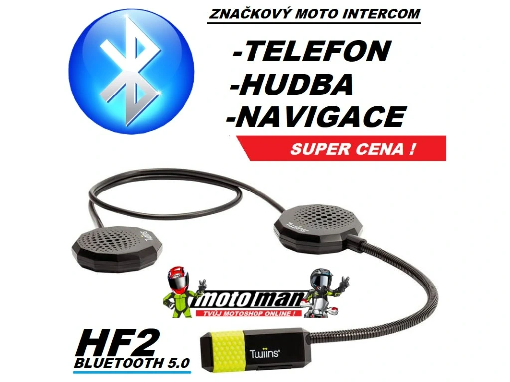 Komunikační systém Interphone Twiins® HF 2.0 Dual