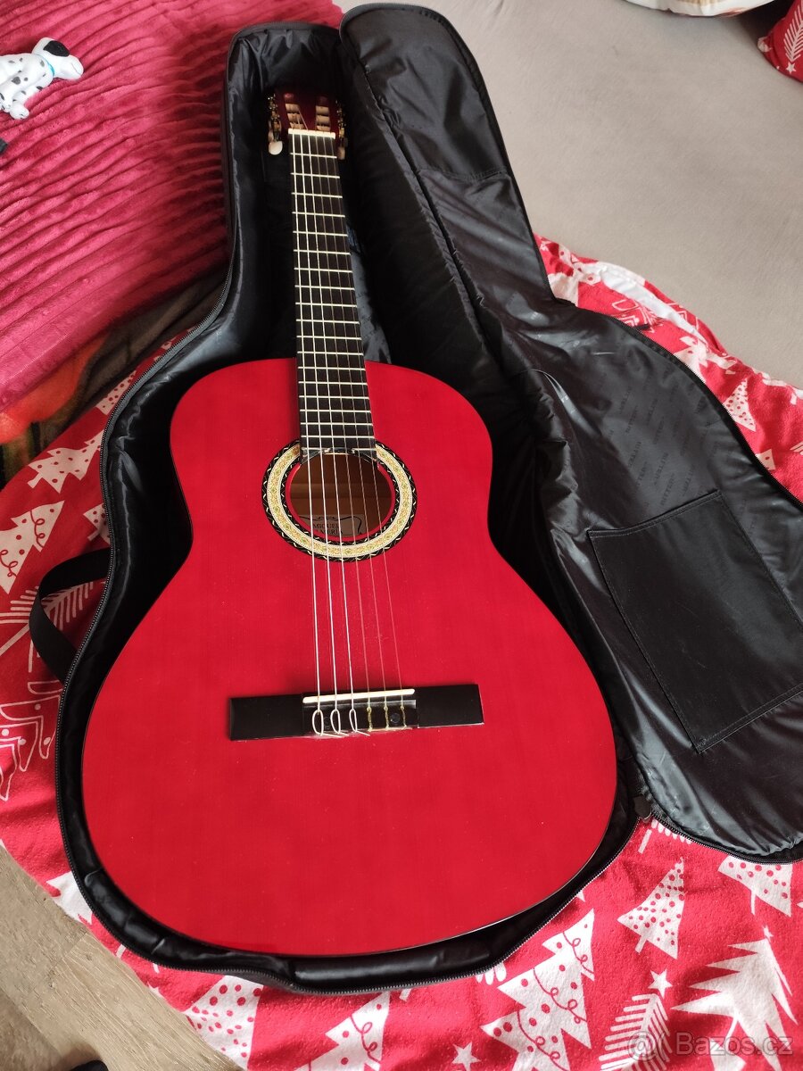 Kytara s příslušenstvím