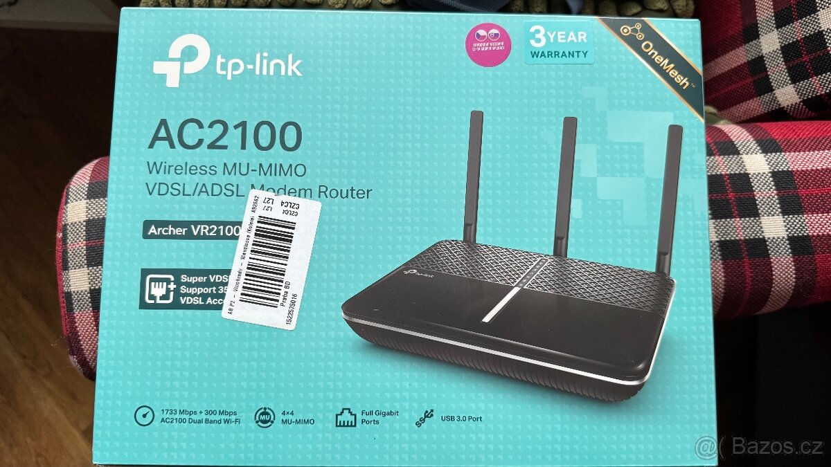 Tplink VR2100 (AC2100)  Adsl / Vdsl modem router