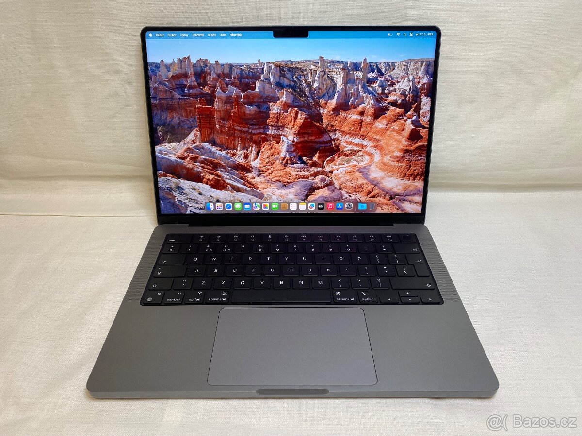 14 Apple MacBook Pro M1 Pro 8/14 jádro SpaceGrey Záruka