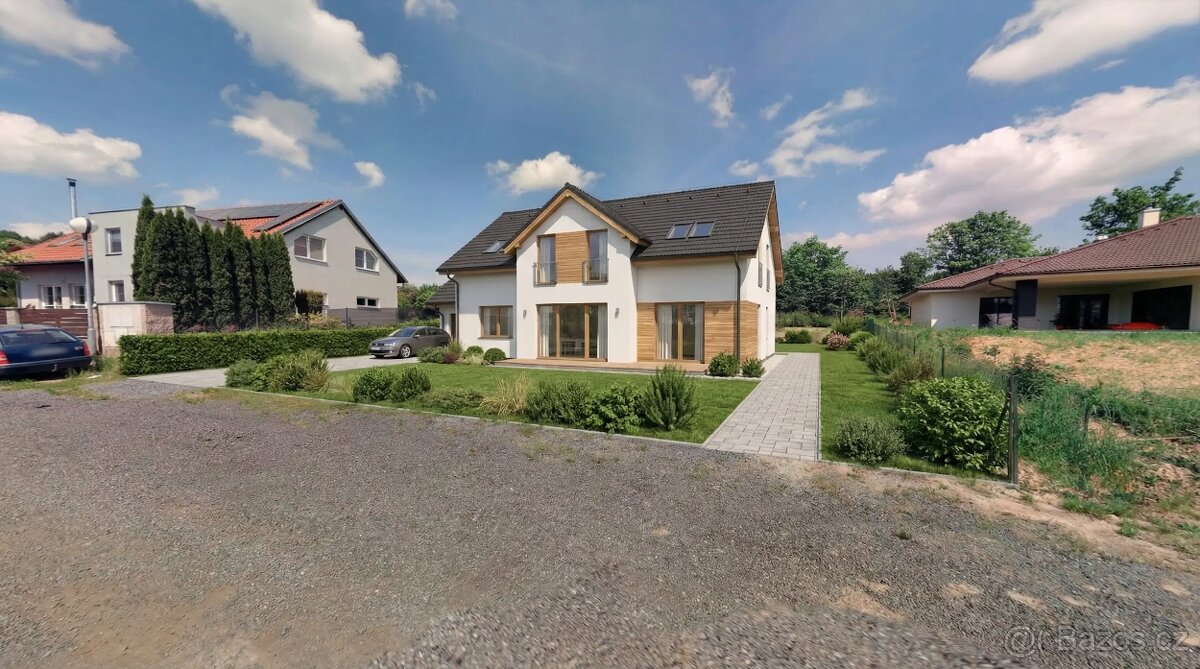 Stavební pozemek Velké Popovice 1002 m2 (Praha východ)