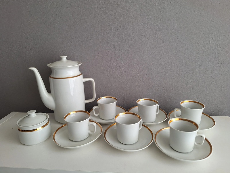 Porcelánová sada na kávu