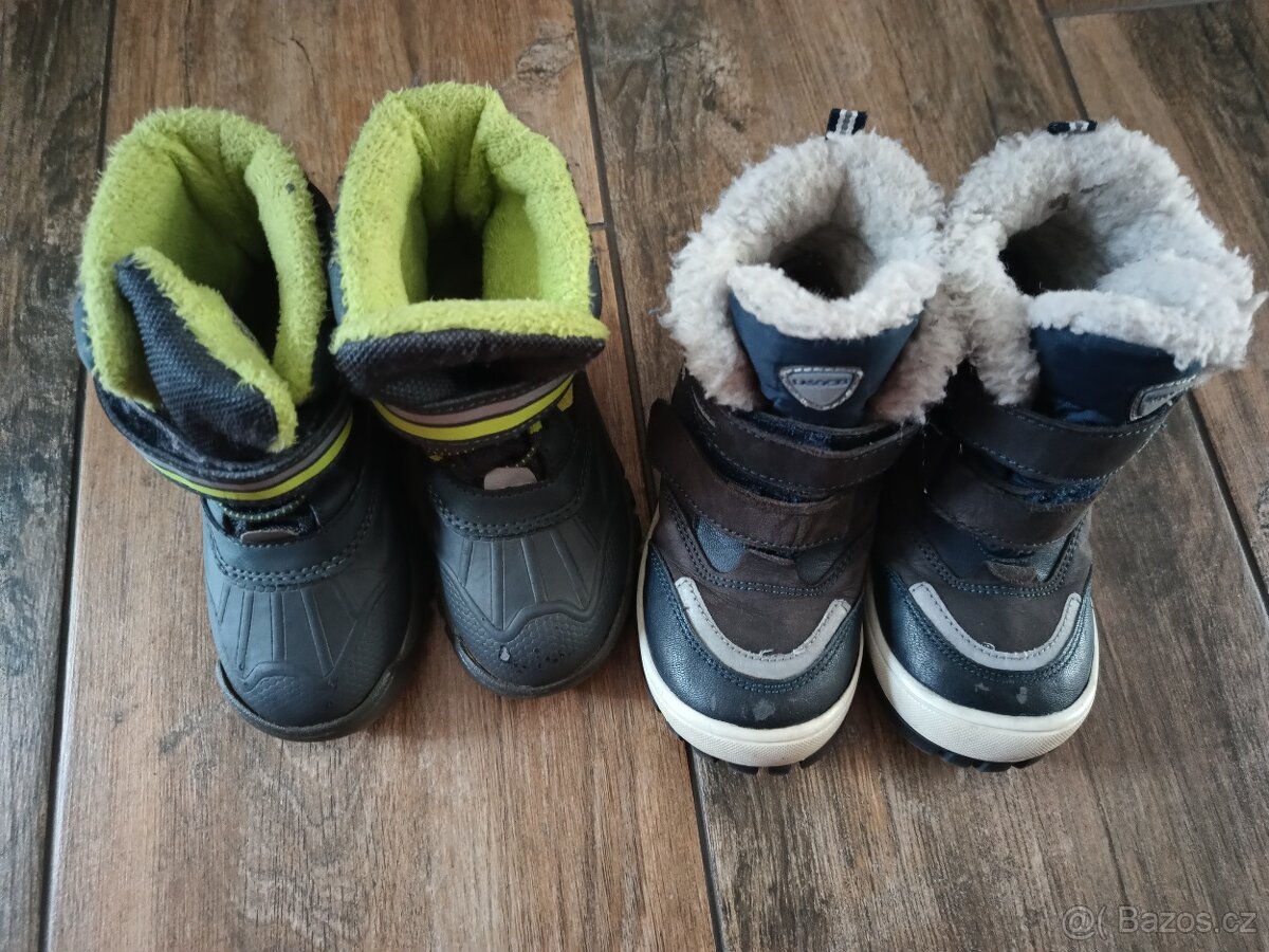 Dětské zimní boty