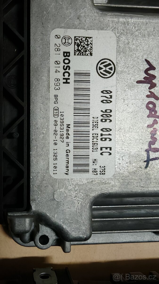 VW Transporter Jednotka motoru