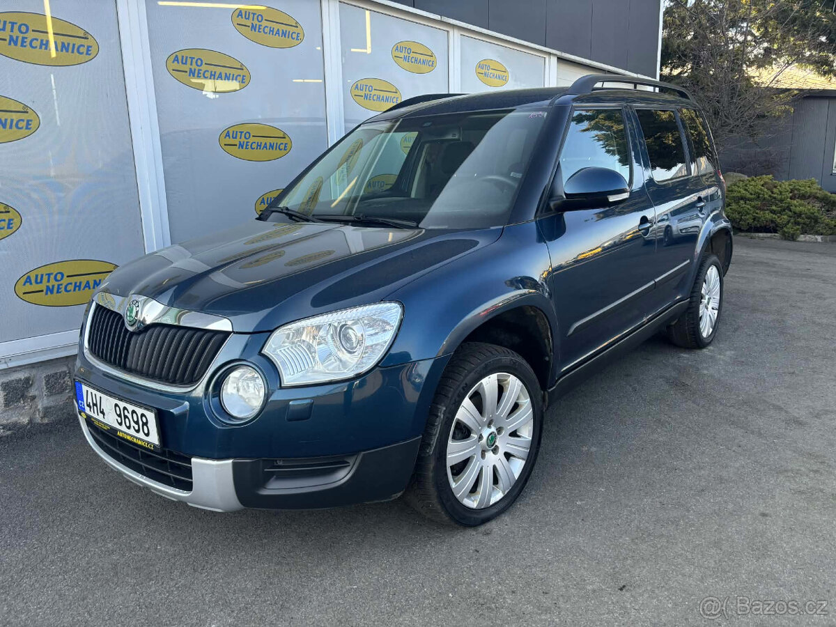 Prodám Škoda Yeti 1.8 TSi 4X4