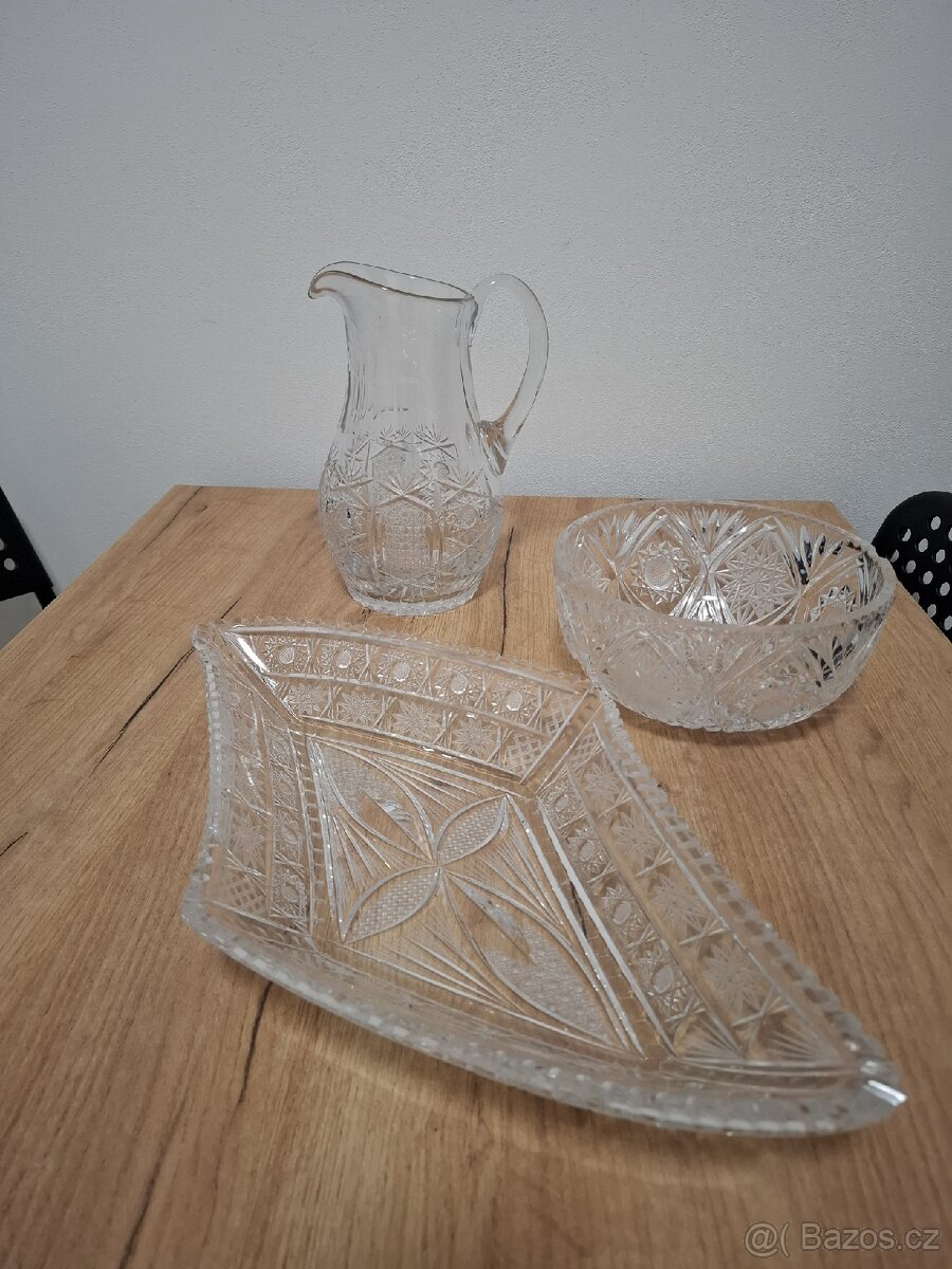 Křišťálový set
