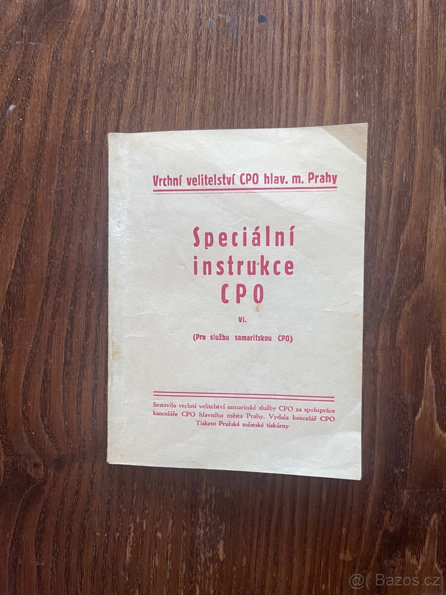 Speciální instrukce CPO