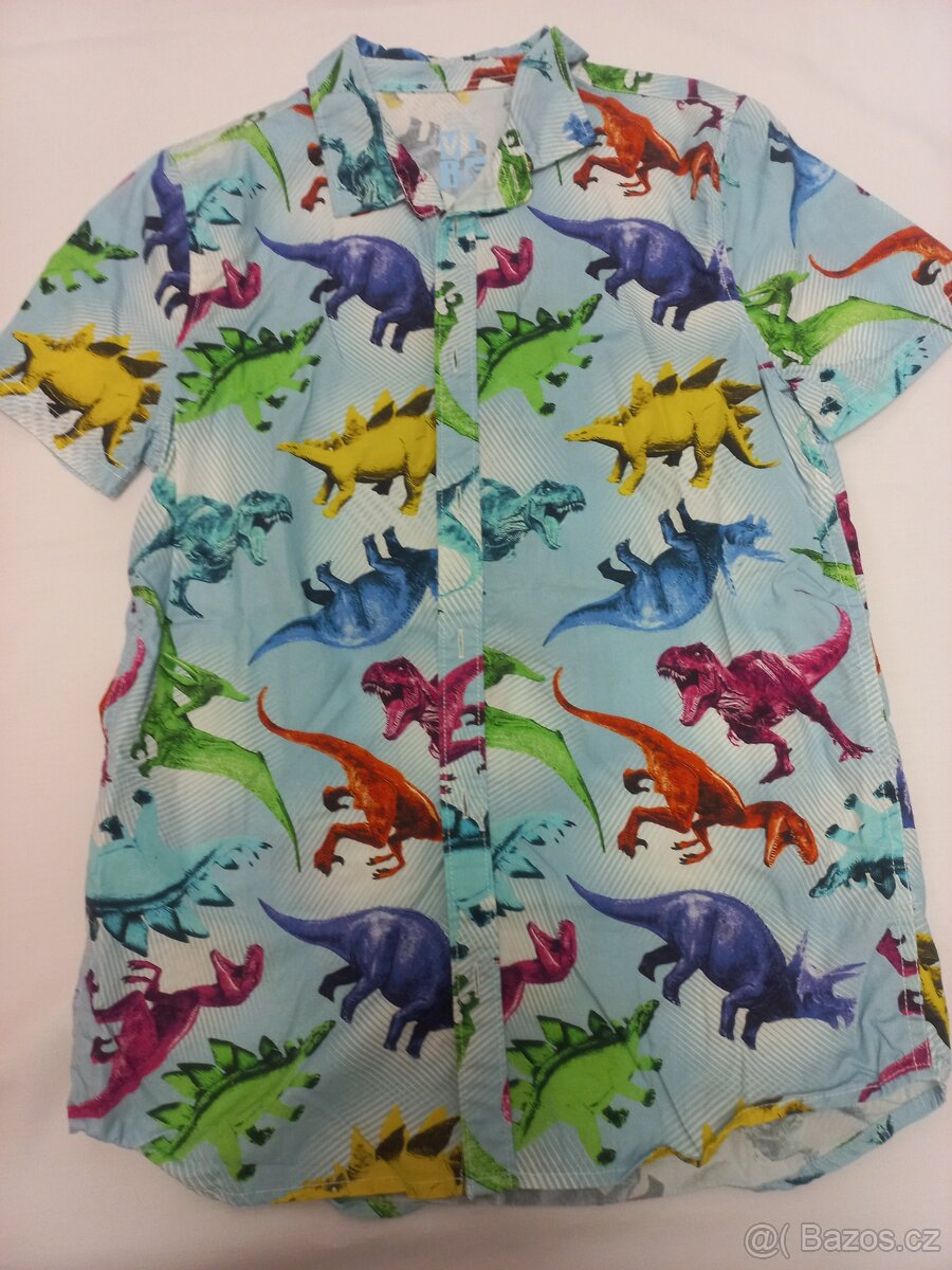 Košile s dinosaury vel. 12 let