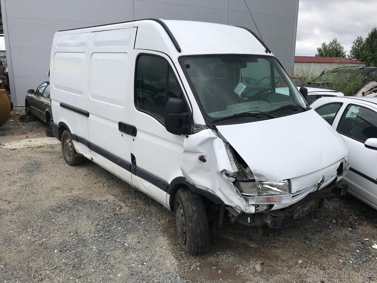 Renault Master 2,2dCi 90 66kW 2003 - díly