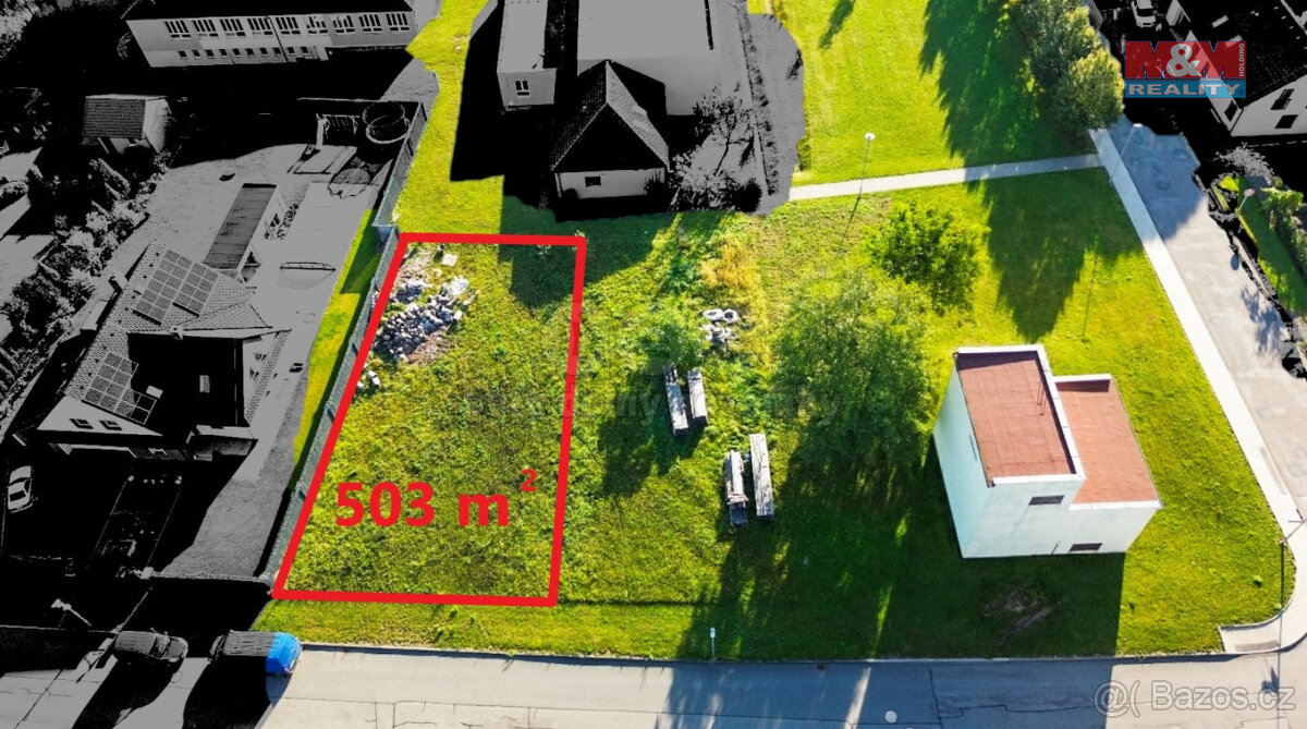 Prodej pozemku k bydlení, 503 m², Nasavrky
