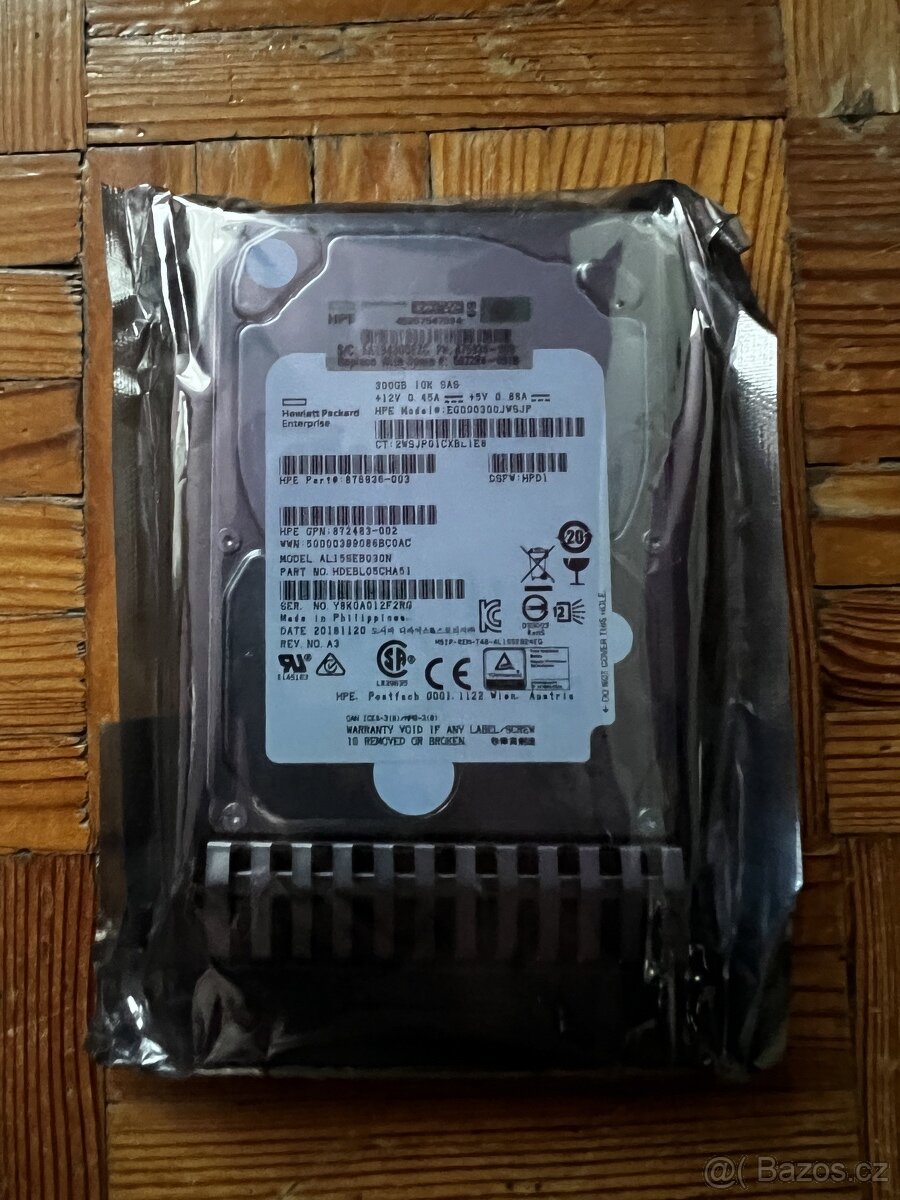 Toshiba 2.5" 300GB SAS3 12Gb/s 10K RPM