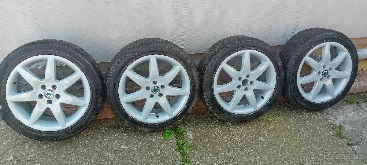 Alu kola disky 5x100 205/50 R17 (TOP)