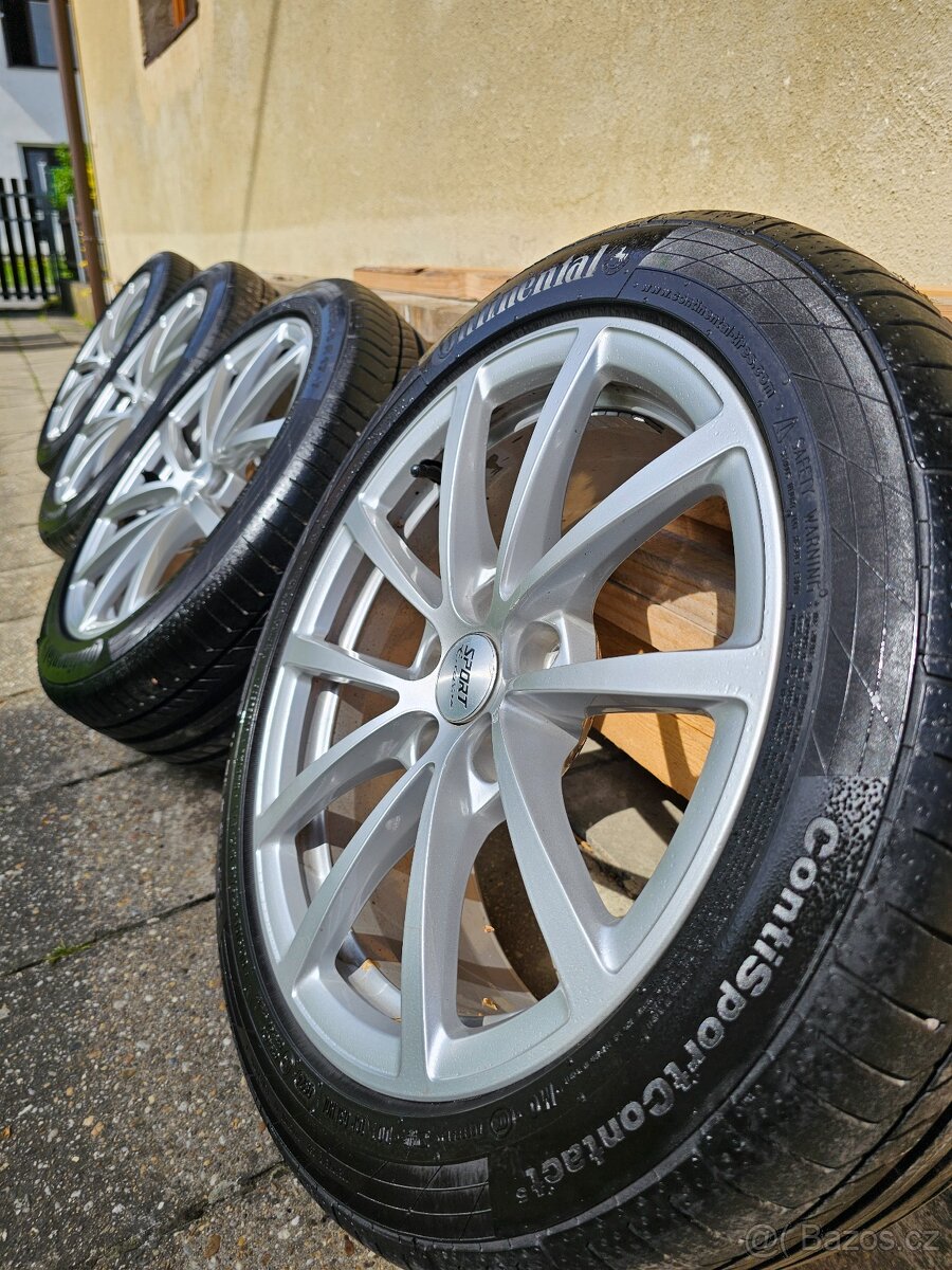 NOVÉ origo ALU AUDI, nové letní PNEU