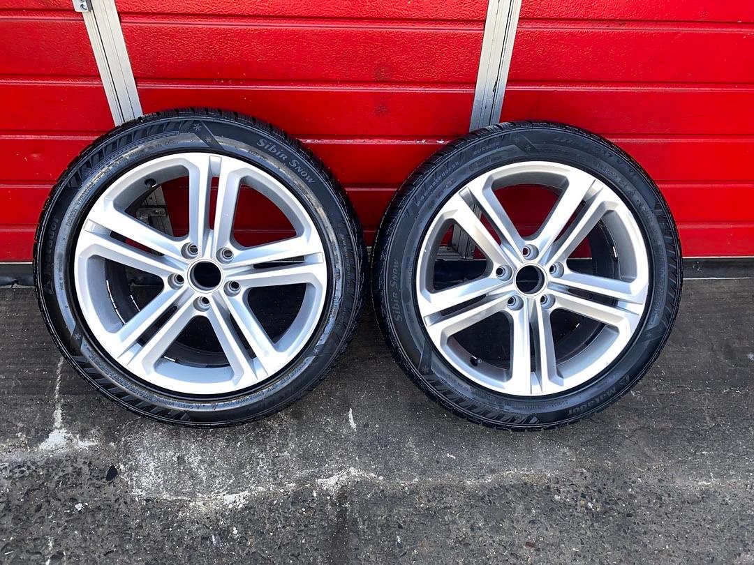 Original 1x ALU kolo VW MALLORY 17" 7,5J ET47 pneu 235/45/R