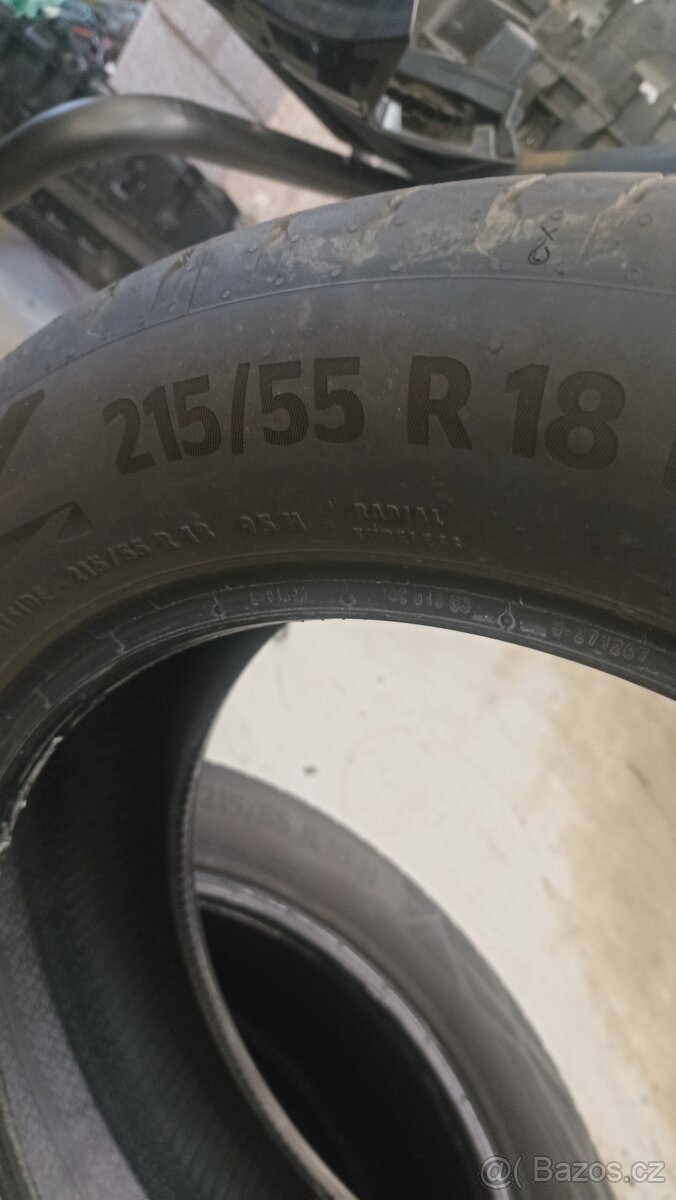 Letní pneumatiky CONTINENTAL EcoContact 6 Q 215/55R18