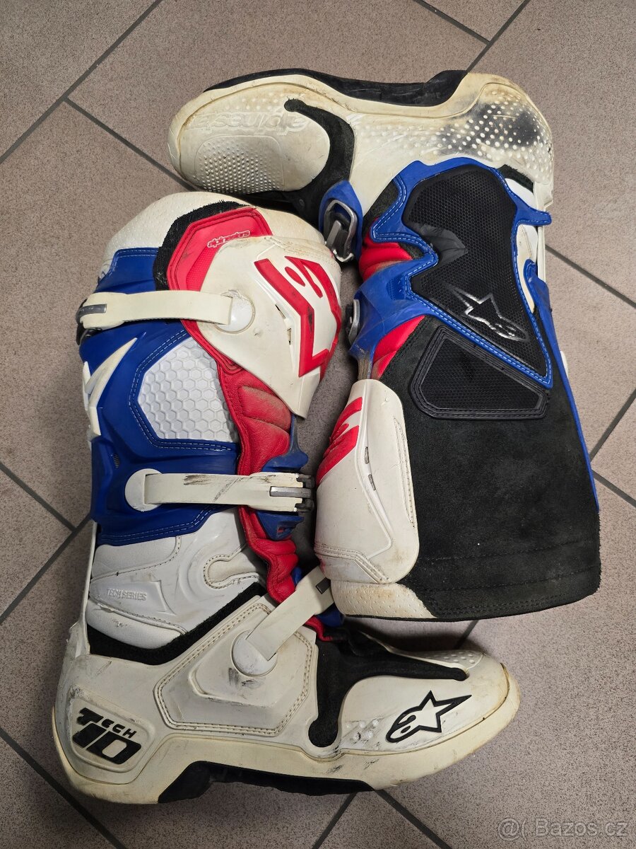 Motokrosové boty Alpinestars Tech 10 vel. 43