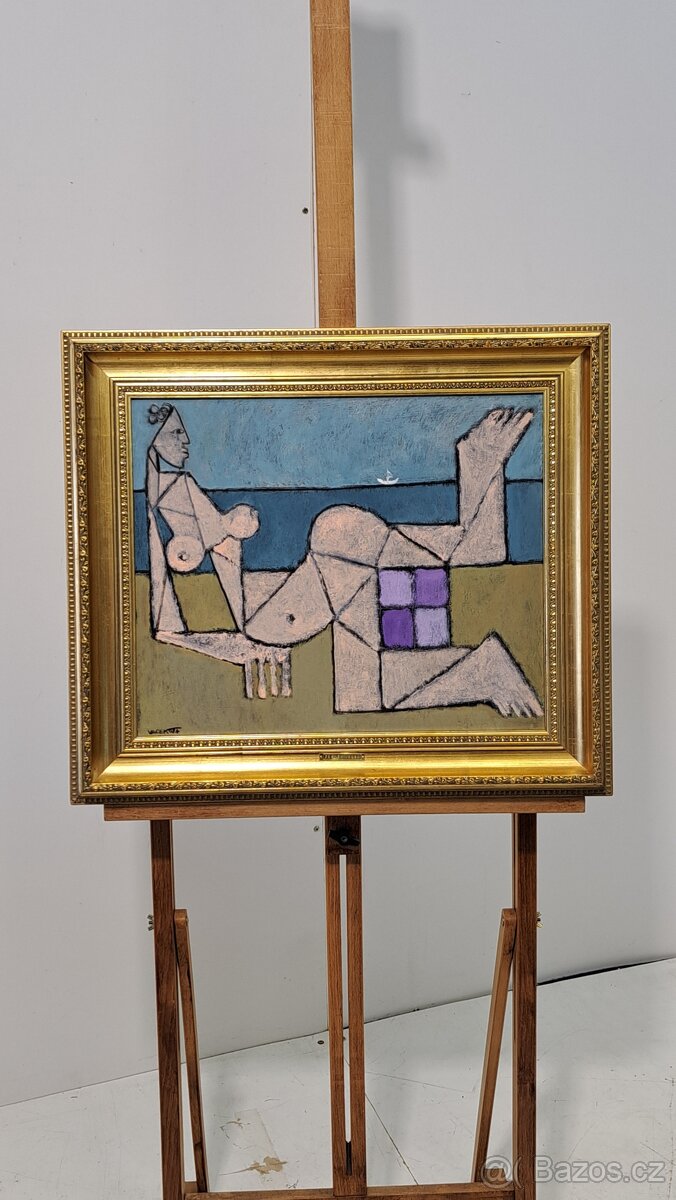 Galerijní obraz - Zdeněk Vacek - Bílá loďka 7918