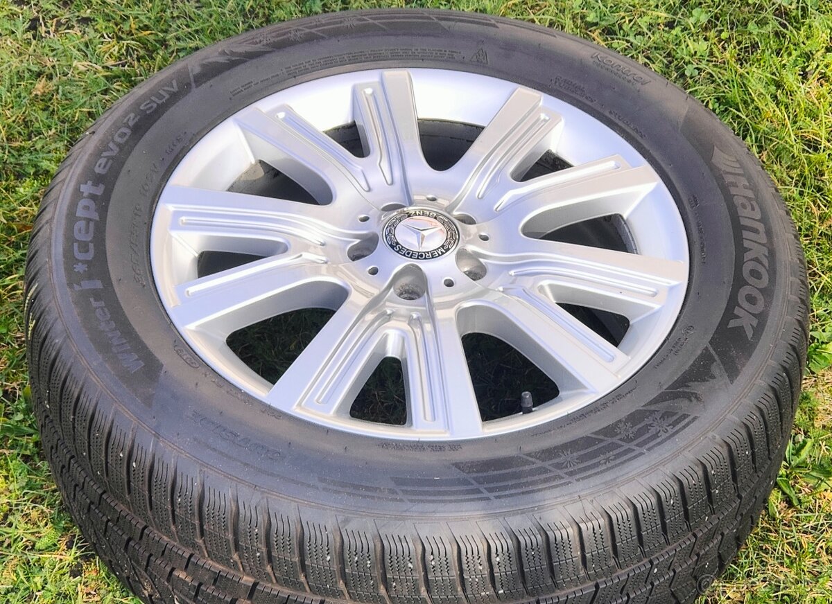alu kola Mercedes GLE 5x112 R19 zimní