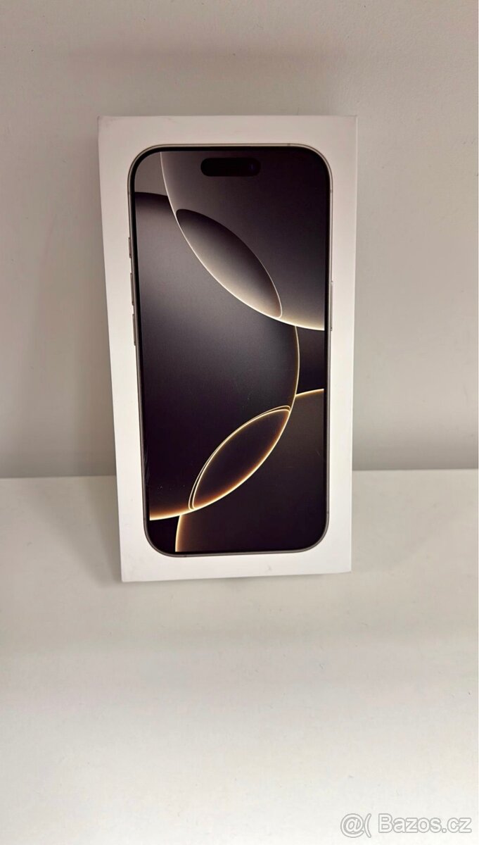 iPhone 16 Pro Max 256 Natural – nový, záruka 3 roky, DPH