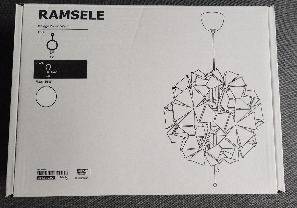 Lampa Ikea Ramsele