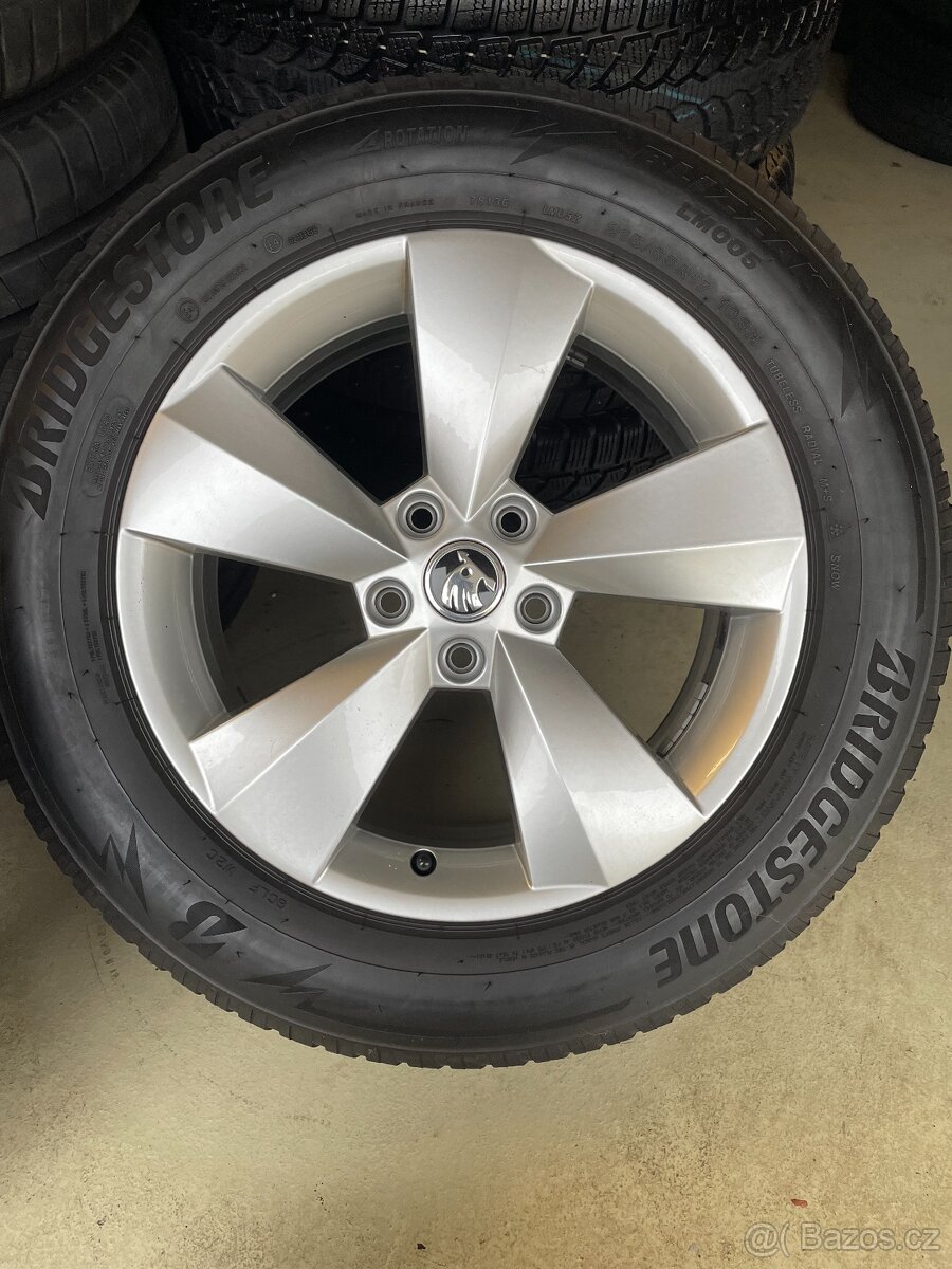 Originální kola Škoda Kodiaq 5x112 R17 ZIMNÍ č.F02