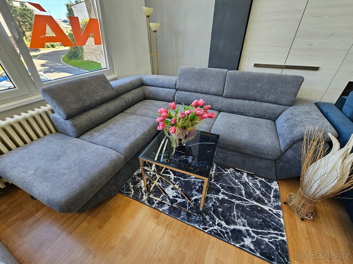 Rohova sedačka SANDRA NOVINKA