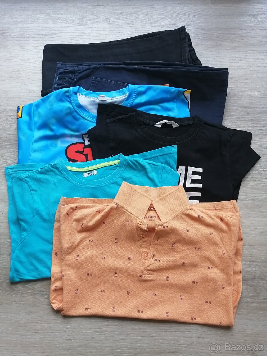 CHLAPECKÉ OBLEČENÍ VE VELIKOSTI 146 - 152