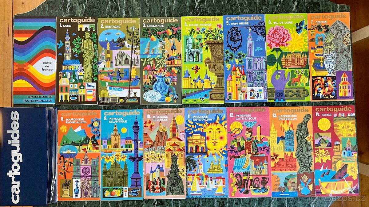 Sada automapy Francie 1976