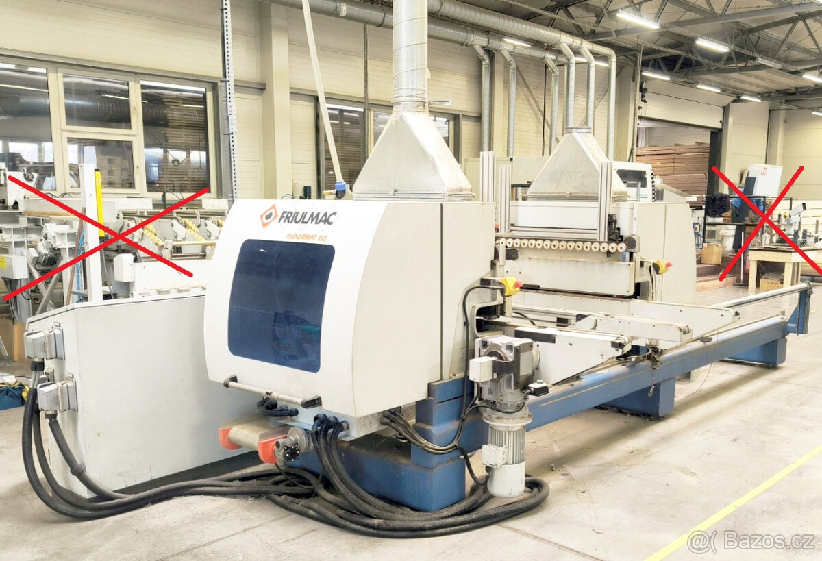 2015 pila dřevo automat příčná formát FRIULMAC Floormat EQ