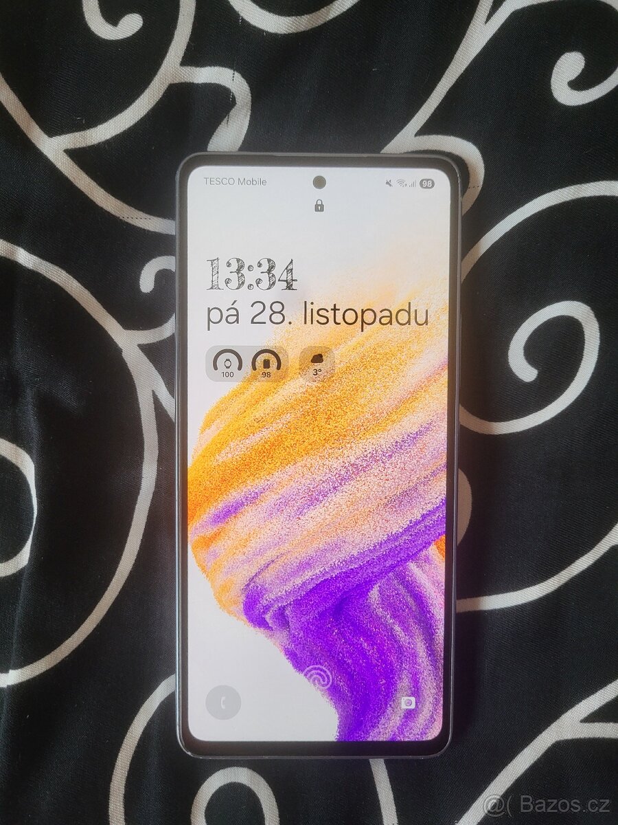 Samsung A53 5g, 6/128 modry s pouzdrem