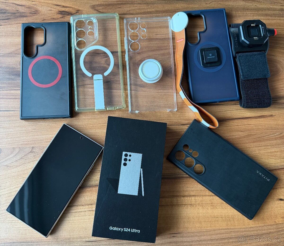 Samsung Galaxy S24 Ultra 512 GB – top stav + 5 pouzder