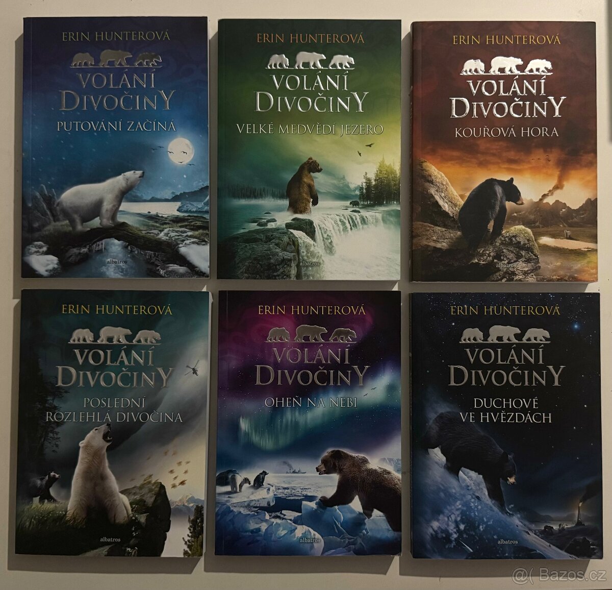 Prodám komplet Volání divočiny, Erin Hunterová