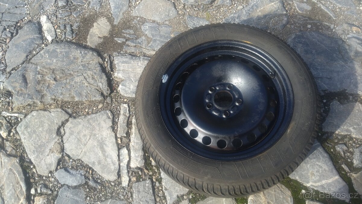4 zimní pneu 205 55 16 + disky 5x108 FORD VOLVO