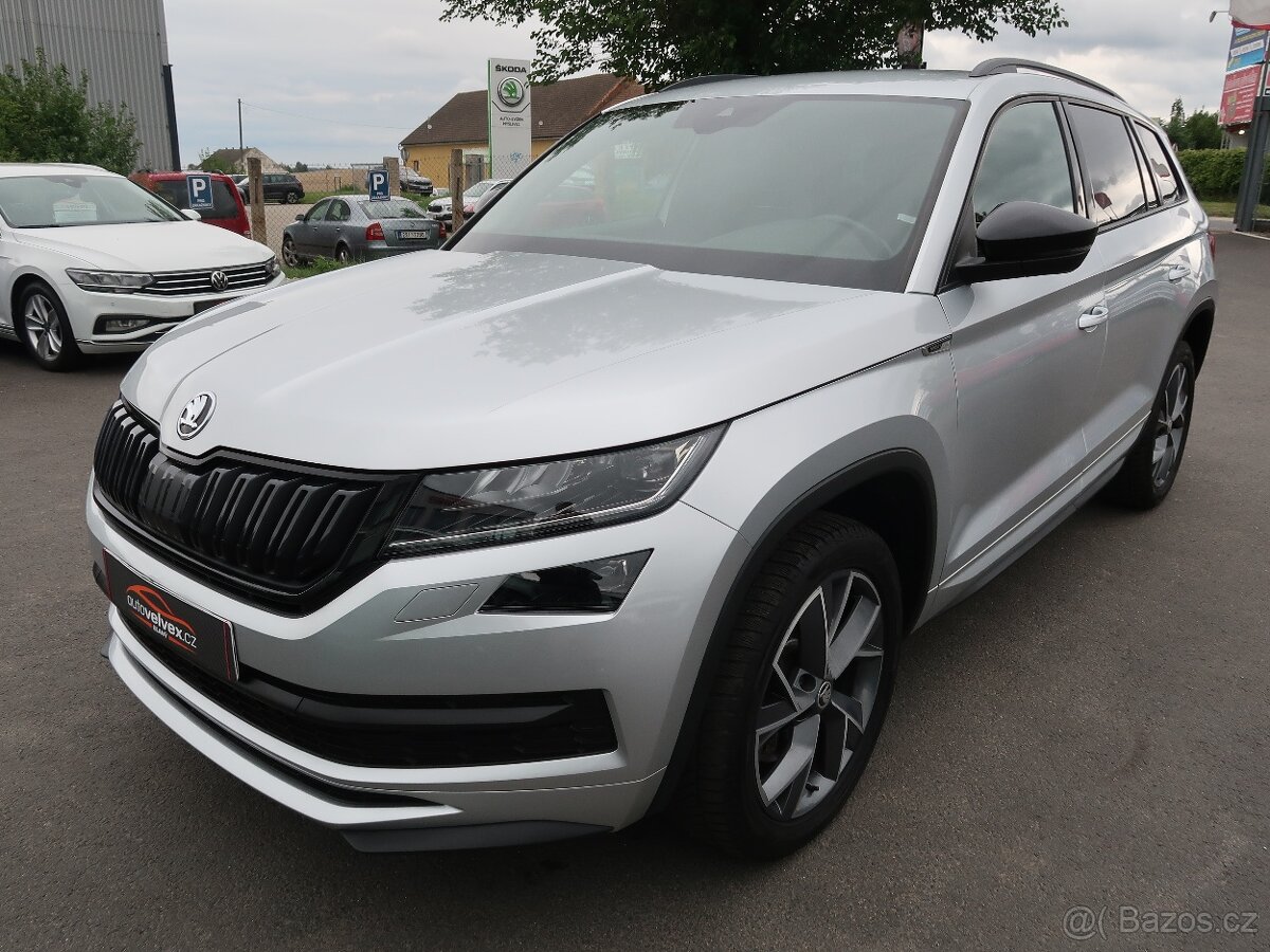 Škoda Kodiaq 2.0TSi,140kW,1majČR,Sportline,4x4