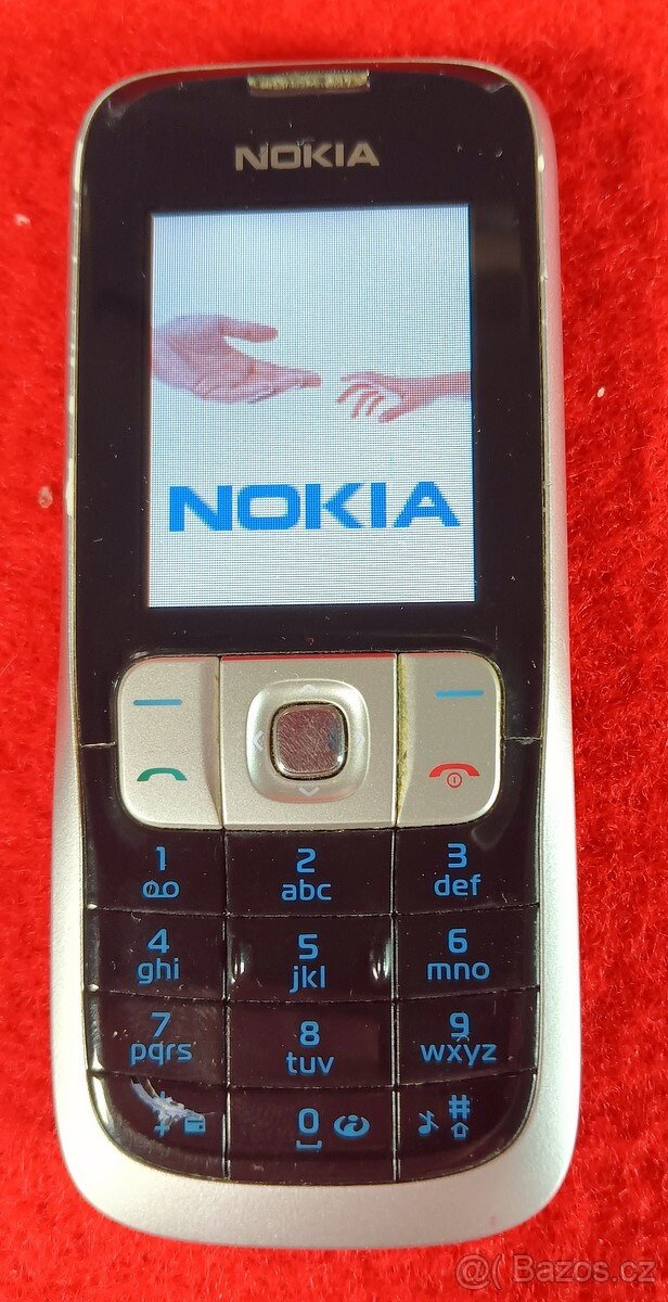 mobilni telefon Nokia 2630, black, rok 2009, sluchatka, nabi
